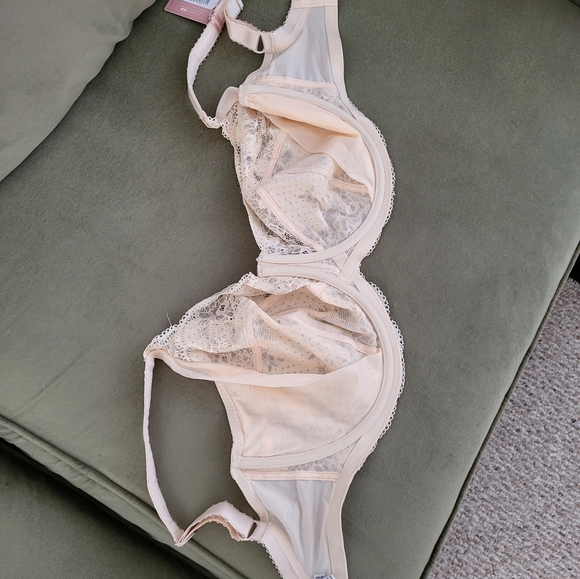 Panache Clara Full Cup Bra 7255 Underwired Non-Padded, Size 34J, Nude colour,New - Picture 11 of 16